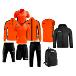 Echipament complet fotbal Box Start Line Portocaliu Fluo, ZEUS-0