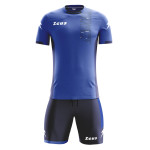 Echipament complet fotbal Box Glitch Royal/Bleumarin, ZEUS-28056