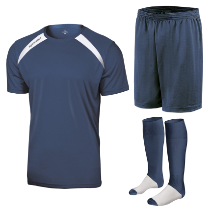 Echipament fotbal Kit Matera + Jambiere, SPORTIKA-0