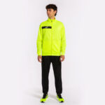 Trening bărbătesc COLUMBUS TRACKSUIT GALBEN FLUOR NEGRU, JOMA-28702