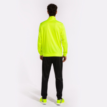 Trening bărbătesc COLUMBUS TRACKSUIT GALBEN FLUOR NEGRU, JOMA-28699