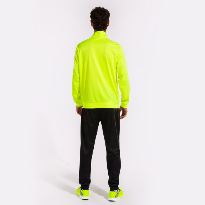 Trening bărbătesc COLUMBUS TRACKSUIT GALBEN FLUOR NEGRU, JOMA-28699