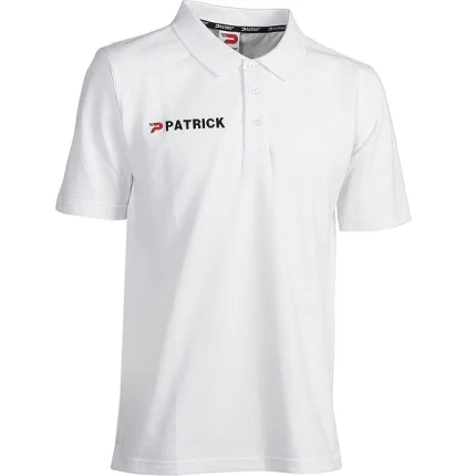 Tricou polo, alb, mărimea S, PATRICK, EOL-0