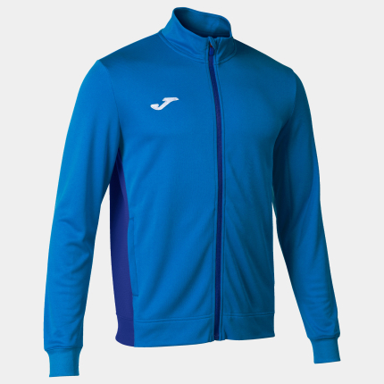 Hanorac WINNER II cu fermoar complet, culoare regal, M, JOMA-0