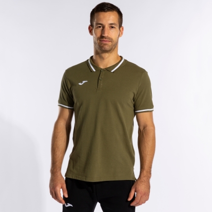 Tricou polo CONFORT II SHORT SLEEVE POLO KHAKI, JOMA-0