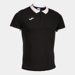 Tricou polo CONFORT II MÂNECĂ SCURTĂ POLO NEGRU, JOMA-0