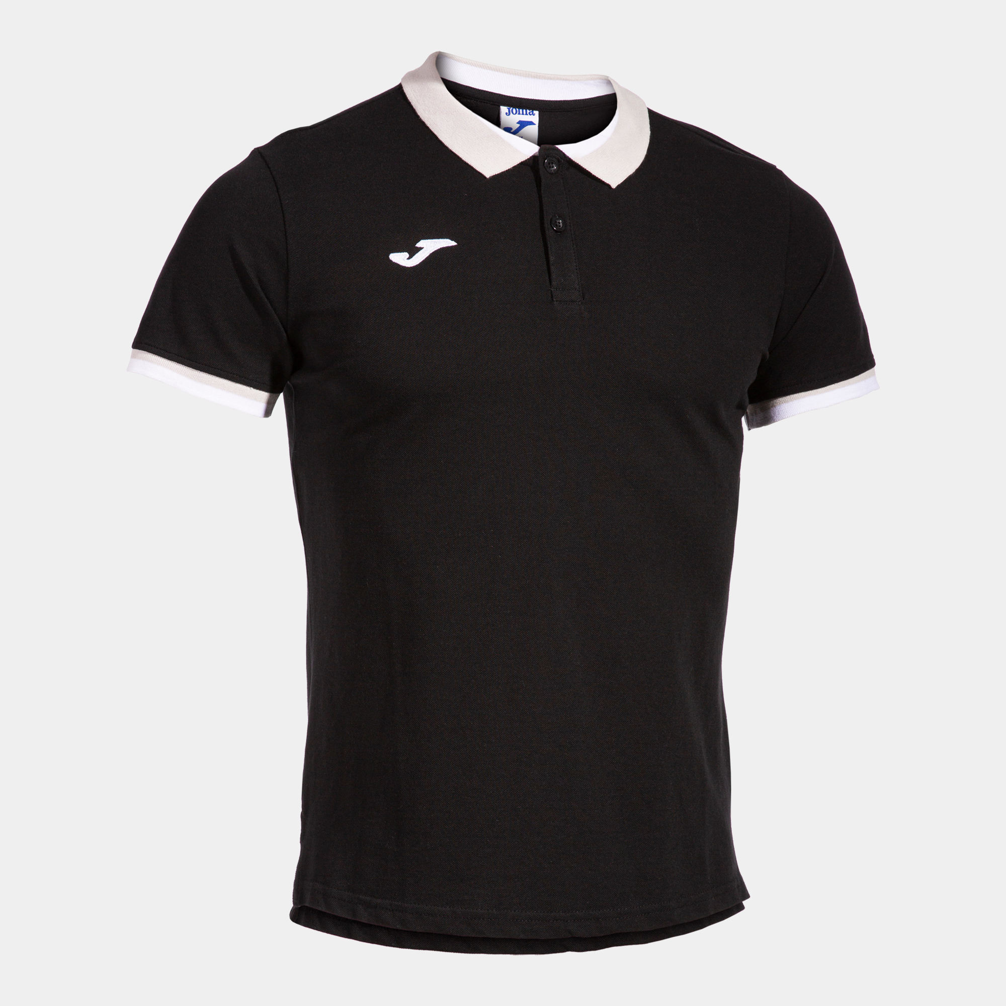 Tricou polo CONFORT II MÂNECĂ SCURTĂ POLO NEGRU, JOMA-0 Tricou polo CONFORT II MÂNECĂ SCURTĂ POLO NEGRU, JOMA-0