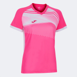 Tricou Supernova II, roz fluorescent/alb, mărimea L, EOL-0