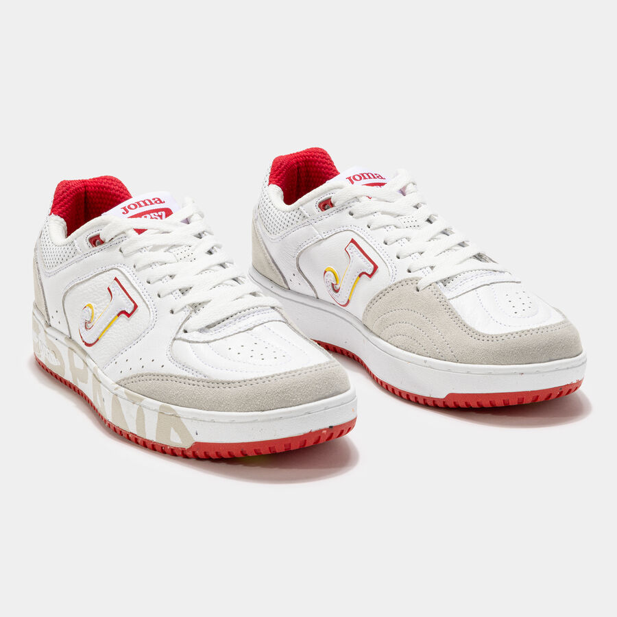 Pantofi sport FLEXYS 24 COMITETUL OLIMPIC SPANIAL UNISEX ALB ROȘU, 41, JOMA-0 Pantofi sport FLEXYS 24 COMITETUL OLIMPIC SPANIAL UNISEX ALB ROȘU, 41, JOMA-0