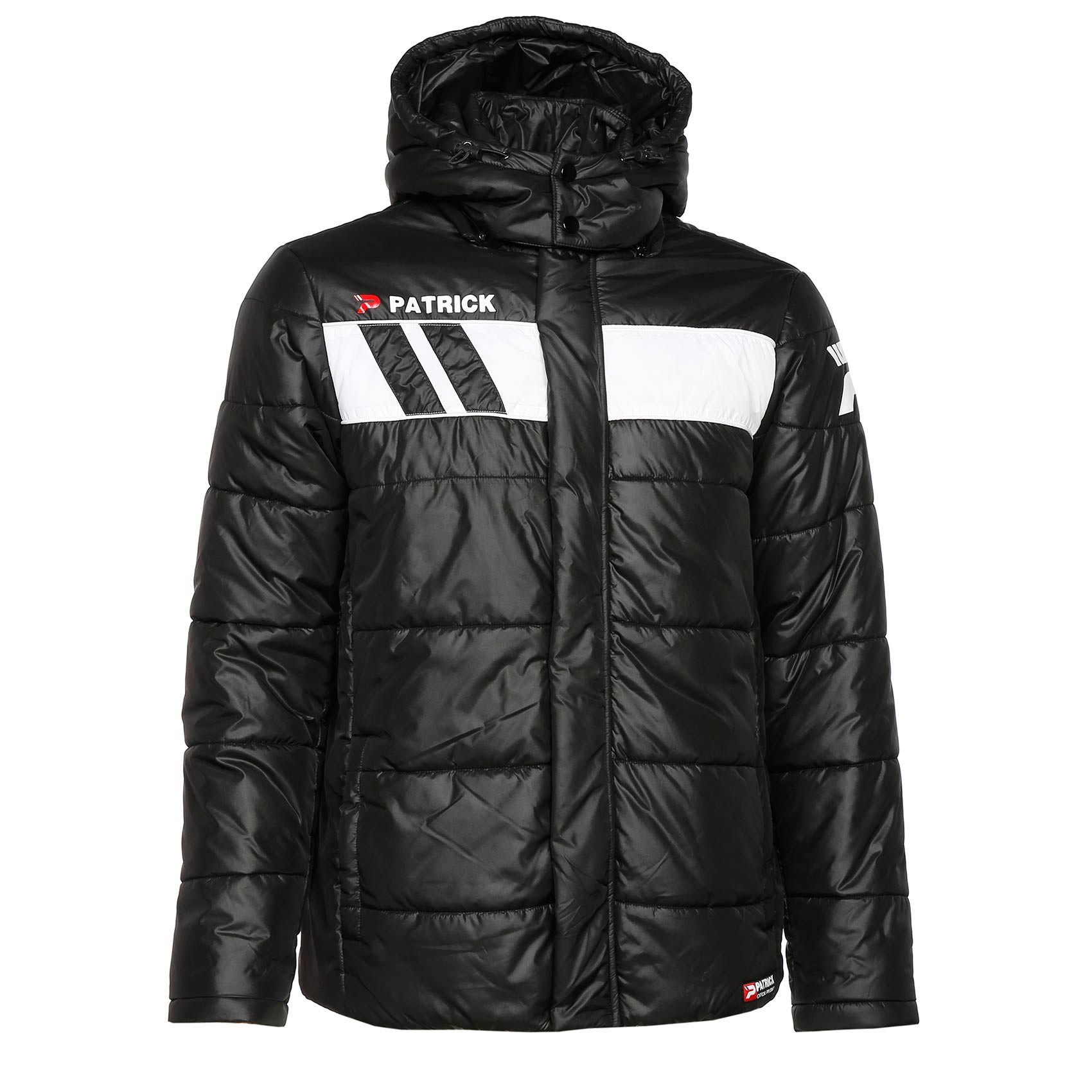Jachetă matlasată, negru/alb, mărimea 2XS, PATRICK, EOL-0 Jachetă matlasată, negru/alb, mărimea 2XS, PATRICK, EOL-0