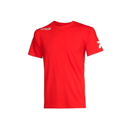 Tricou cu mânecă scurtă, roșu, mărimea M, PATRICK, EOL-0