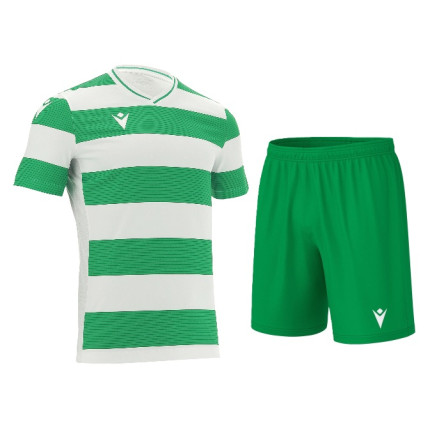 Echipament fotbal tricou fotbal Alcyon Eco + sort Mesa Hero, MACRON-0