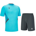 Echipament fotbal tricou fotbal Shedir + sort Mesa Hero, MACRON-0