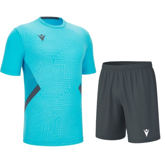Echipament fotbal tricou fotbal Shedir + sort Mesa Hero, MACRON-0