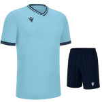 Echipament fotbal tricou fotbal Halley + sort Mesa Hero, MACRON-0