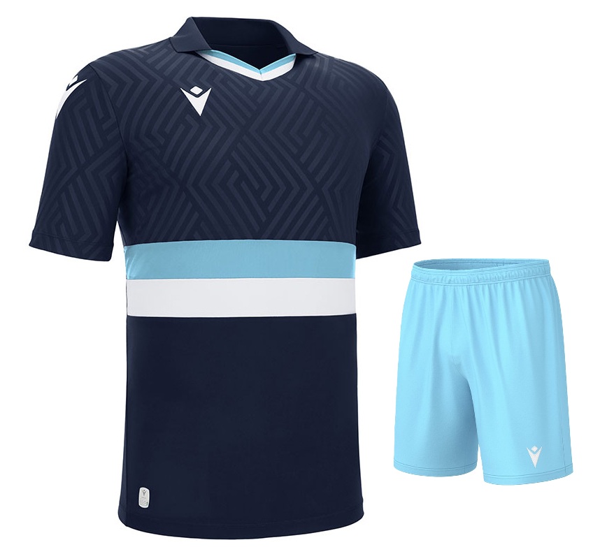Echipament fotbal tricou fotbal Charon Eco + sort Mesa Hero, MACRON-0 Echipament fotbal tricou fotbal Charon Eco + sort Mesa Hero, MACRON-0
