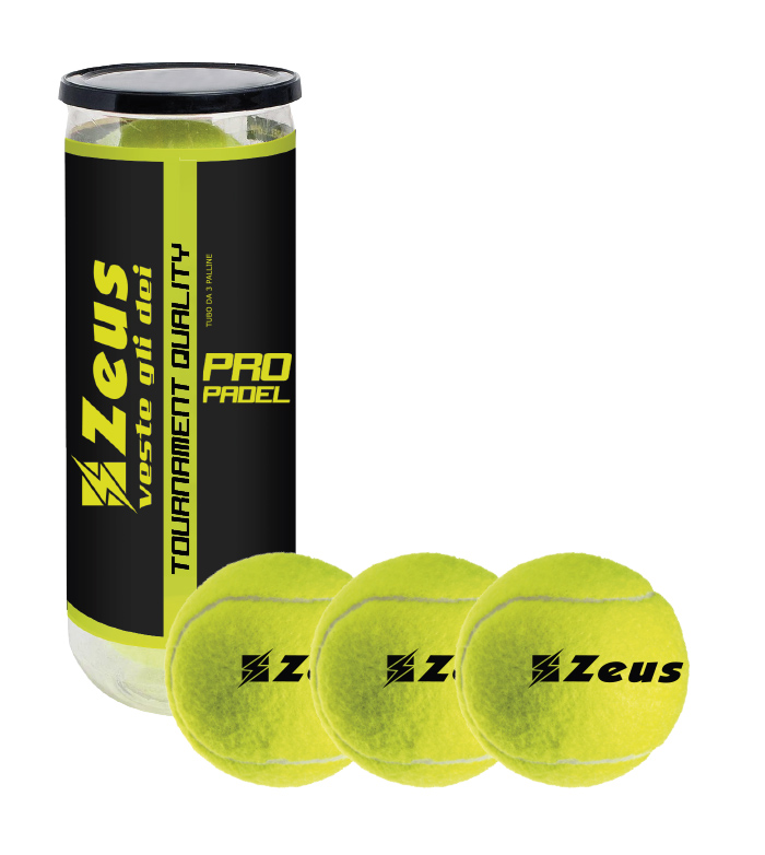 Set 3 mingi padel, Zeus-0 Set 3 mingi padel, Zeus-0