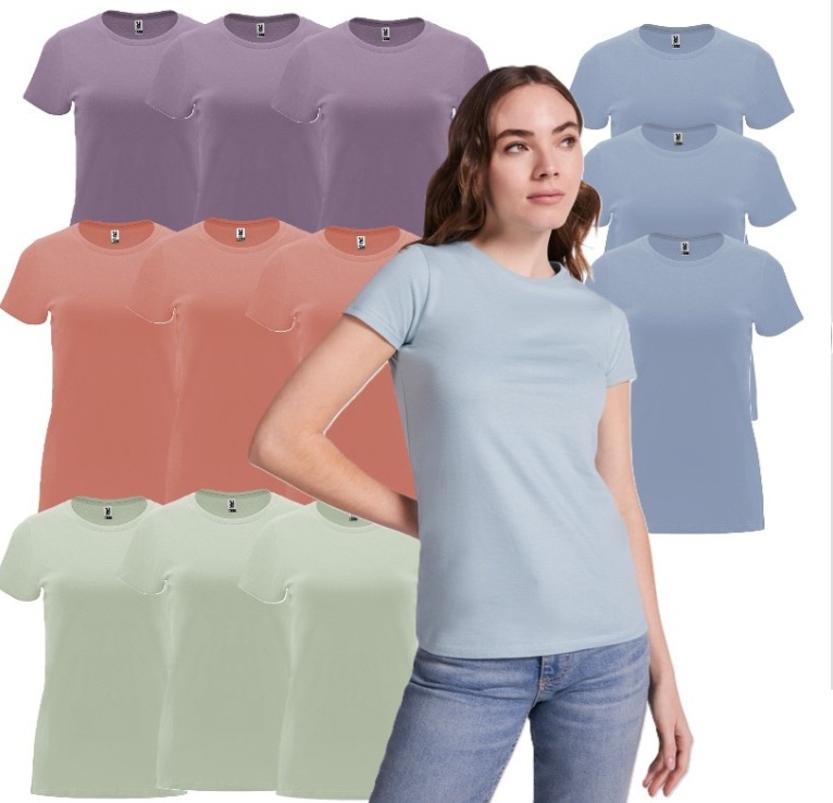 1 Tricou de bumbac Capri, set de 3 buc, ROLY - imagine 1