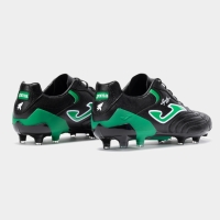 Ghete fotbal Aguila cup 2501 negru verde firm ground, JOMA - imagine 2