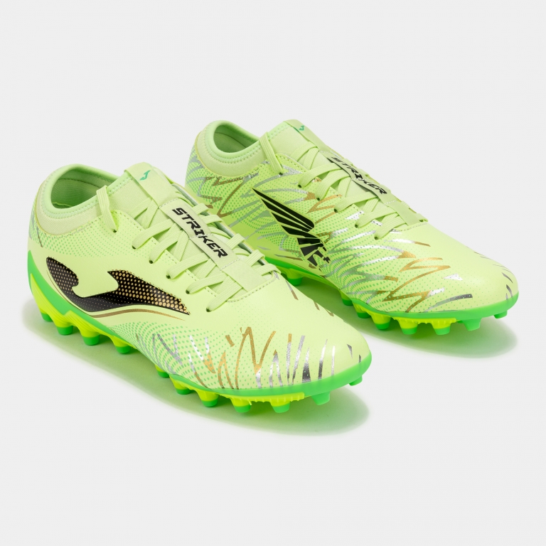 20251223_121419_strs2611ag_2 Ghete fotbal Striker 2611 verde fluorescent iarba artificiala, JOMA - imagine 1