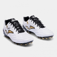Ghete fotbal Aguila cup 2602 alb iarba artificiala, JOMA