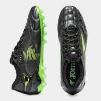 Ghete fotbal Numero-10 2631 negru iarba artificiala, JOMA - imagine 3
