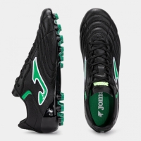 Ghete fotbal Aguila cup 2501 negru verde iarba artificiala, JOMA - imagine 3