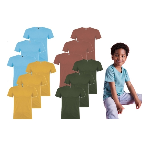 Tricou de bumbac Beagle Kids, set de 3 buc, ROLY