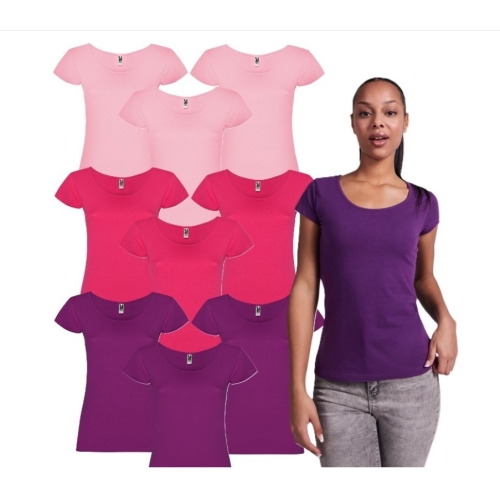 Tricou de bumbac Guadalupe, set de 3 buc, ROLY