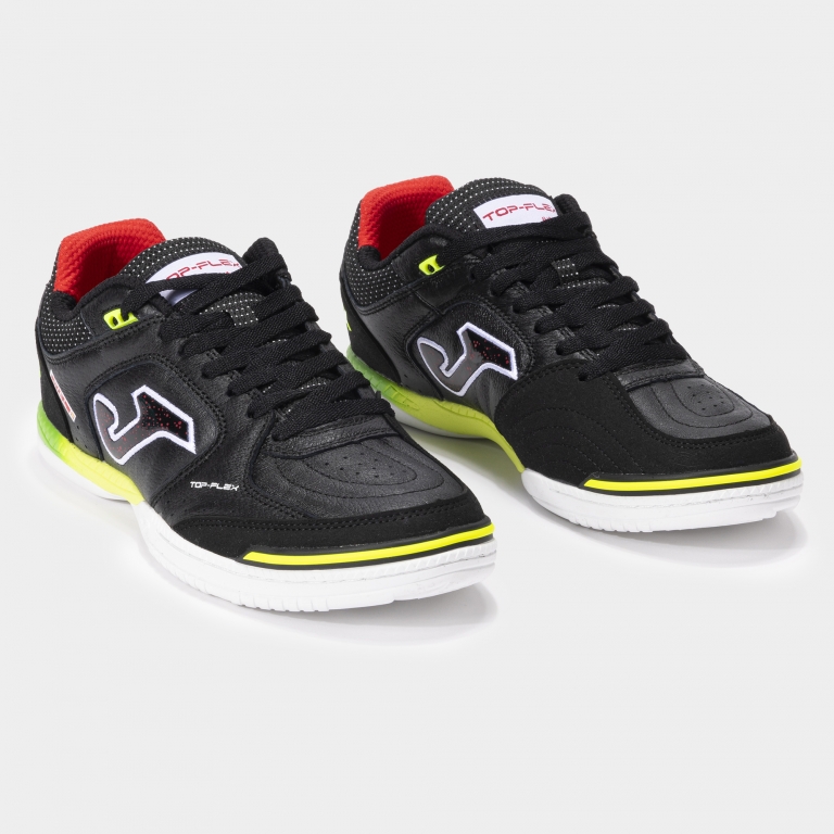 20240223_115758_tops2401in_2 Ghete fotbal Top flex 2401 negru indoor , JOMA - imagine 1