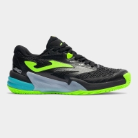 Incaltaminte Tenis Roland men 2601 negru galben fluorescent, JOMA - imagine 5