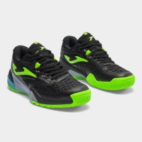 Incaltaminte Tenis Roland men 2601 negru galben fluorescent, JOMA