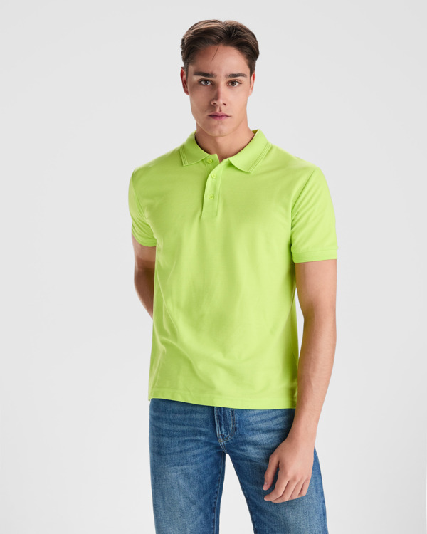 6609_69_3_1 Tricou de bumbac polo Pegaso Woman Premium, ROLY - imagine 1