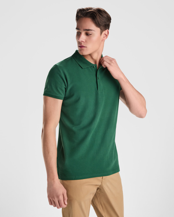 6617_56_3_1 Tricou de bumbac polo Prince, ROLY - imagine 1