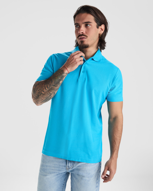6632_12_1_1 Tricou de bumbac polo Austral, ROLY - imagine 1