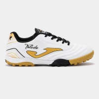 Incaltaminte Toledo JR 2692 alb aur turf, JOMA - imagine 6